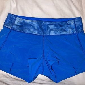 Lulu running shorts